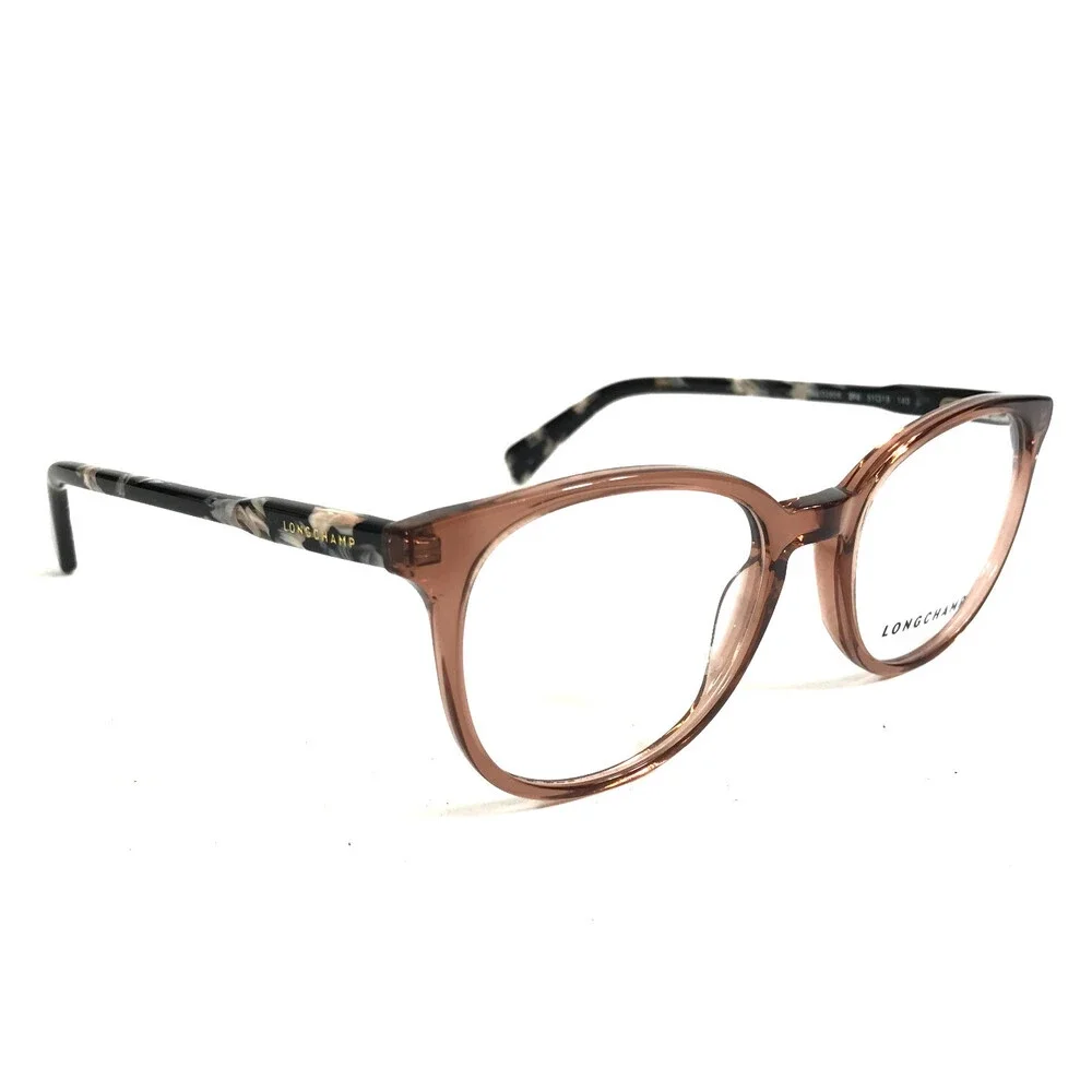 Longchamp Eyeglasses Frames LO2608 272 Nude Black Gray Tortoise 51-19-140